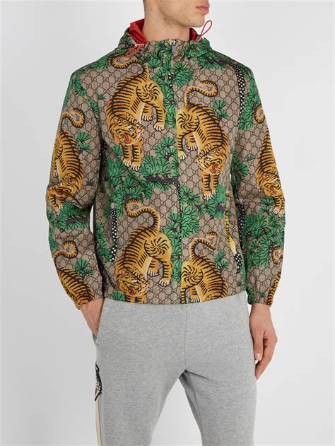 gucci green tiger jacket|gucci tiger collection.